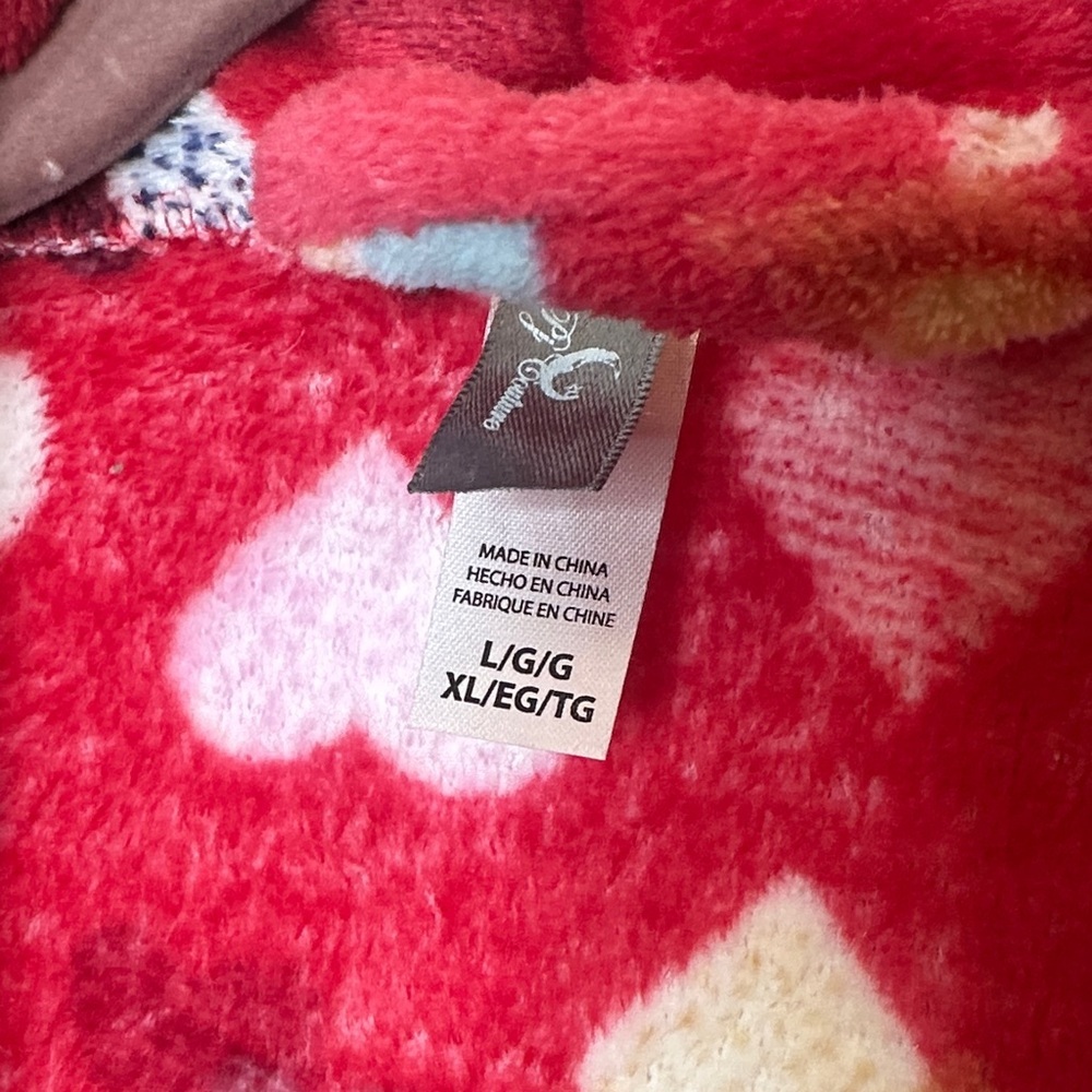 Pj Couture Vibrant Heart Patterned Robe - Picture 6 of 12